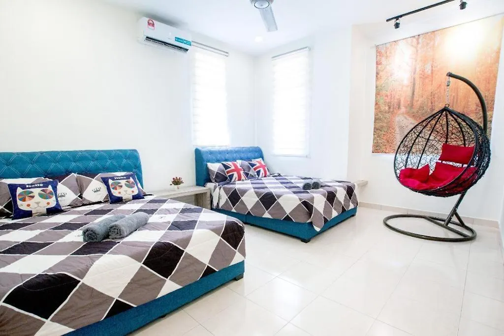Bukit Indah 8-16 Pax 5Min To Aeon Mall Johor Bahru Malezya